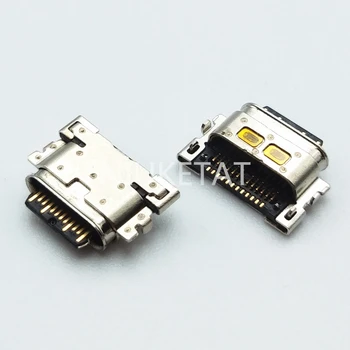 10-50pcs Micro USB 5Pin Jungtis socket Duomenų įkrovimo lizdas uodegą kištuką Flex Kabelis Motorola Moto G7 G8 PLIUS Mini uosto