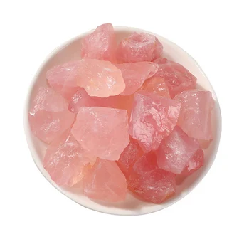 100g Natūralių Neapdorotų Kristalų Pink Rose Kvarco Mineralų Pavyzdys Gydymo Kristalų, Natūralių Kristalų Akmens ir Žuvų Bakas Dekoras