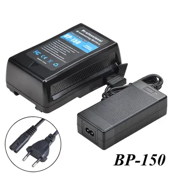 10400mAh BP-150 V-Mount / V-Lock Baterija su USB Prievado ir LED Light + D-Bakstelėkite Adapteris Įkroviklis