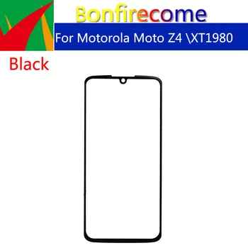 10vnt\daug Touchscreen Už Motorola Moto Z4 XT1980 Touch Ekranas, Priekinė Panelė Stiklo Objektyvas LCD Išorinis Stiklas 6.4