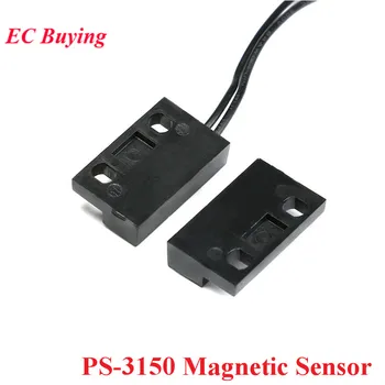 10vnt PS-3150 Paprastai Atidaryti Artumo Magnetinis Jutiklis Nendrių Jungiklis Durų, Langų Kontaktai Induktyvumą, Atstumas 1-40mm