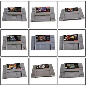 16 Bitų anglų Kalba Baterija Išsaugoti Vaizdo Žaidimų Kasetė JAV Versija NTSC SNES Žaidimai SNES Kasetė