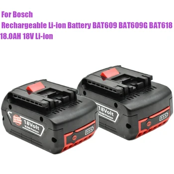 18V 18000mAh už Bosch Elektrinis Grąžtas 18V 18Ah Li-ion Baterija BAT609, BAT609G, BAT618, BAT618G, BAT614, 2607336236