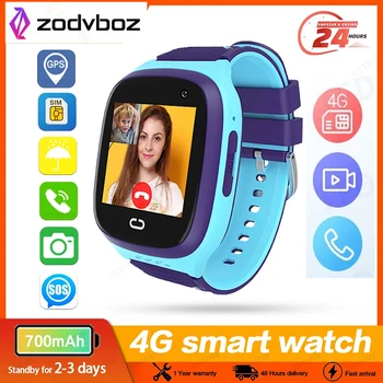 2022 Smart Žiūrėti Vaikai 4G Ryšio Smartwatch GPS Vandeniui Stebėjimo WIFI IP67 HD Vaizdo SOS SIM Kortelės Globėją, Kūdikių Laikrodis Dovanos
