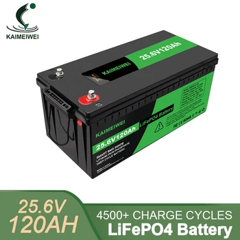 24V 120AH Lifepo4 Baterijos Energijos Baterijas 8S 29.2 V RV Stovyklautojai Golfo Krepšelį Off-Road, Off-grid Saulės Vėjo