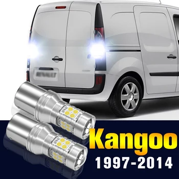 2vnt LED Lemputė, Atbulinės Atsarginė Lempa Renault Kangoo 1997-2014 2005 2006 2007 2008 2009 2010 2011 2012 2013 Priedai