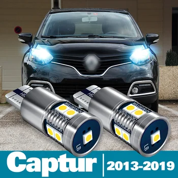 2vnt LED Stovėjimo Šviesos Renault Captur aš Priedai 2013 M. 2014 m. 2015 m. 2016 M. 2017 m. 2018 m. 2019 M. Atstumas Lempos