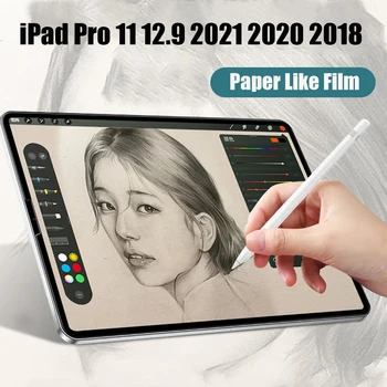 2VNT Skirti Apple iPad Pro 12.9 2018 2020 2021 M., Kaip rašomasis Popierius Screen Protector, Skirta 