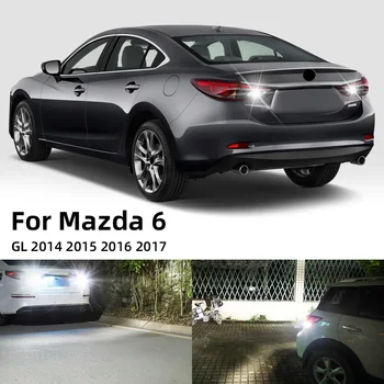 2vnt Skirti Mazda 6 GL 2014 m. 2015 m. 2016 m. 2017 LED Lemputes, Atsarginės Atvirkštinio Atbulinės eigos Žibinto Lemputė Canbus Ne Klaida