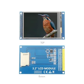 3.2 colių TFT LCD Jutiklinio Ekrano Modulis Ekranas Ultra HD 320X240 ILI9341 už 3.2