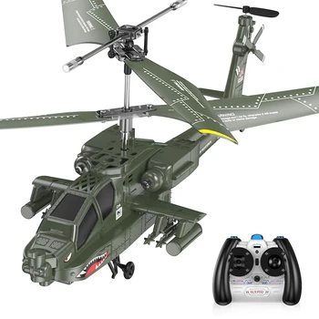3.5 CH Žvėris APACHE RC Sraigtasparnis RTF MODE2 AH-64 Skrydžio Stabilizavimo Sistema, LED Šviesos Modelį, Vaikai kovos helicopterToys Dovana