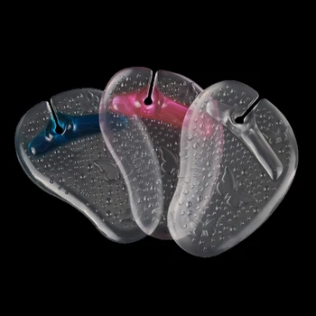 3 poros silikono diržas Sandalai priekinių kulniukų trinkelėmis vidpadžiai Flip Flop kojų pagalvėlę, pagalvėlės vasarą vidpadis stabdžių neslidus, pėdos padas