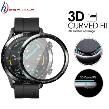 3D Minkštas Pluošto Apsauginės Plėvelės Hauwei gt2e gt 2e 2 e smartwatch screen protector filmas 