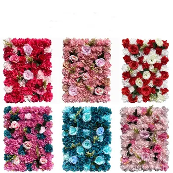 40x60cm Šilko Rožė Gėlių Sienos Dirbtinės Gėlės 
