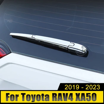 ABS Anglies Automobilių Galinis Valytuvas Padengti Automobilio Galinio Lango Valytuvai Raštas Apdaila Toyota RAV4 XA50 2019 2020 2021 2022 2023 Priedai