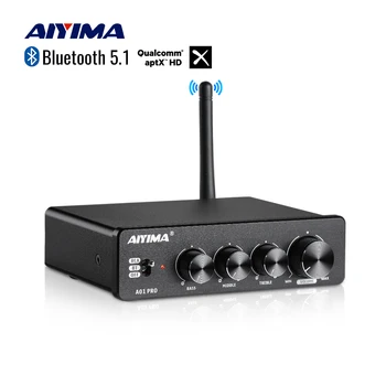 AIYIMA A01 PRO TPA3116D2 Bluetooth Stiprintuvo Garso Galios Garso Stiprintuvas, 80W Stereo D Klasės Stiprintuvą HIFI Muzikos Home Theater