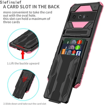 Anti-Apsaugos nuo kritimo Multi-Card Pckage Telefoną Atveju Motorola G9 Plius G10 G20 G30 G Vairo Plunksna 5G 2021 PC Galinį Dangtelį