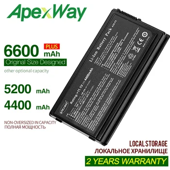 ApexWay 6 LĄSTELIŲ 11.1 V A32-F5 Naujas Nešiojamas baterija Asus X50V X50VL X59 X59Sr F5 F5V F5 F5RI F5SL F5Sr X50R X50SL X50RL X50Sr
