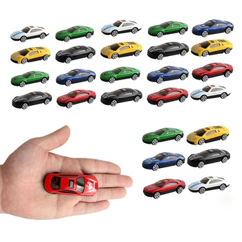 Asorti Traukti Atgal, Automobilių Deluxe Dovanų Pack Žaisti - Spalvinga Mini Micro Žaislas Automobilių Lenktynės Transporto Priemonės, Automobiliai 1:72 Masto