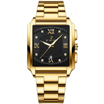 Aukso laikrodis Vyrams Warterproof Sports Mens Watch Top Brand Prabangus Laikrodis Vyrų Verslo Kvarcinis Laikrodis Relogio Masculino