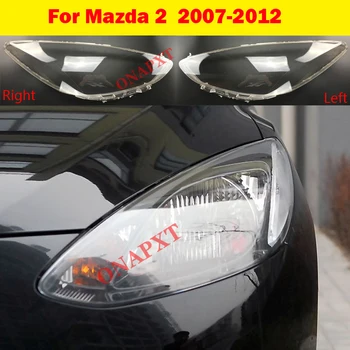 Automobilių Žibintų Korpuso Lempos Atspalvis, Skaidrus Dangtis Su Mazda 2 Žibintų Stiklai Priekinis Objektyvo Dangtelis 2007-2012 M.