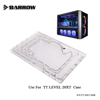 Barrow Akrilo Lenta, kaip Vandens Kanalų naudoti TT LYGIO 20XT Kompiuterio Atveju Tiek CPU ir GPU Blokuoti RGB 5V 3PIN TT 20XT-SDB
