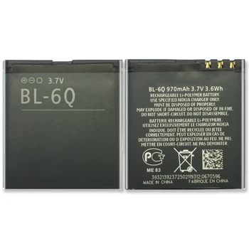 BL-6Q BL 6Q BL6Q Pakeitimo Baterija 
