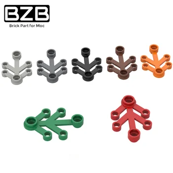 BZB SS 2423 4x3 Augalų Šakų Ir Lapų aukštųjų technologijų Kūrimo Bloką Modelio Vaikų Žaislai 
