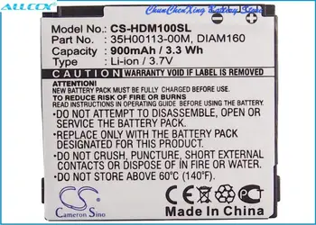 Cameron Kinijos 900mAh Baterijos DIAM100, DIAM160 HTC/DOPOD S900, Diamond 100, Diamond 140,P3100,P3700,P3701,P3702, Touch Diamond