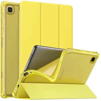 Case For Samsung Galaxy Tab A7 Lite 8.7 Colių (SM-T225/T220),Plonas Lengvas Smart Case Trifold Stovėti Atveju su Minkštos TPU Apvalkalas