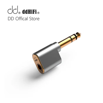 DD ddHiFi DJ65B AL 6.35 mm Male 4,4 mm Moterų Audio Adapteris for Desktop Stiprintuvo Prietaisų su 6.35 mm Išvesties Prievadas