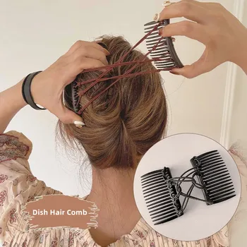 Derliaus Kūrybos Magija Plaukų Šukos Elastinga Virvė Disko Plaukų Įrašą Moterų Galvos Apdangalai, Plaukų Šukos Plaukų Įrašą Mados Plaukų Accessoriees