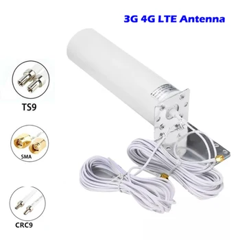 Didelis Pelnas 3G 4G Išorinės Antenos Lauko Antenos, 4G LTE Antena 5m Dual Slankiklį CRC9/TS9/SMA Jungtis 3G 4G Maršrutizatorius, Modemas