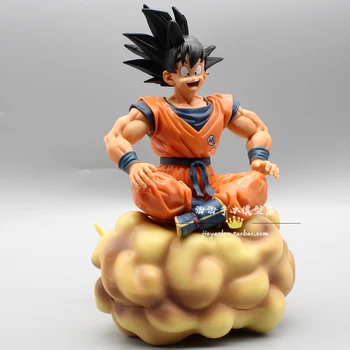 Dragon Ball Anime Gk Sėdi Laikysena Salto Debesies Sūnus Gokas Fc miniatiūrinę Pvc Veiksmų Skaičius, Apdailos Modelio Žaislai 20cm