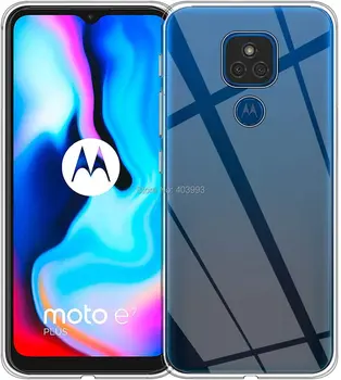 Dėl Moto E7 Plius Minkšti Silikoniniai Apsauginiai Atgal Atveju, Motorola Moto E7 PlusE7 E7i Galia Atveju Bamperis