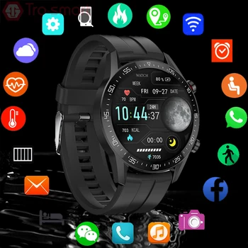EKG + BT Skambučio Smart Watch Vyrų Vyrų Smartwatch Elektronika Smart Laikrodis 