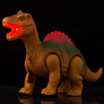 Elektros Vaikščioti Dinozaurai Žaislai Žėrintis Dinozaurai su Garso Gyvūnų Modelį, Vaikai, Vaikų, Interaktyvios Dovana