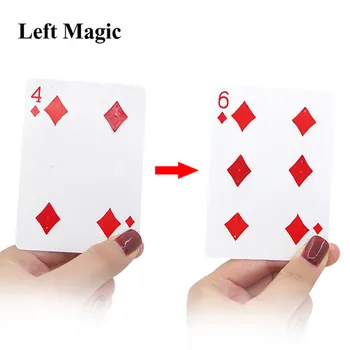 Fantastinis 4 iki 6 Juda Taško magija gudrybės Arti Kortelės Magic Profesionalus Magas Apgauti Magic Tool Magija Prop