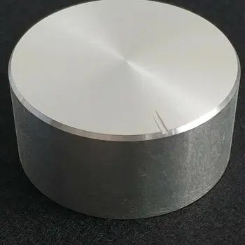 GHH Sidabro 48X22mm Aliuminio Potenciometras Rankenėlę 6 mm objektyvų žiedą Veleno Kontrolės Bžūp Lengva Pakeisti Naudoti MI0450