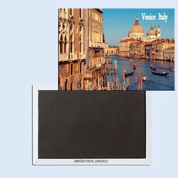 Grand Canal Venecijoje, Italijoje, Magnetinio Šaldytuvas, Pritvirtintas Su Turizmo Suvenyrai, Namų Reikmenys 24897