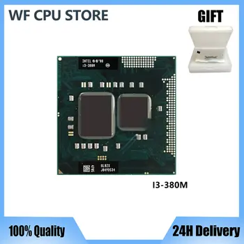 Intel Core i3-380M i3 380M SLBZX 2.5 GHz, Dual-Core, Quad-Sriegis CPU Procesorius 3W 35W Lizdas G1 / rPGA988A
