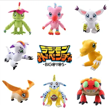 Japonijos Anime Skaitmeninis Monstras Digimon Pliušiniai Žaislai 30cm