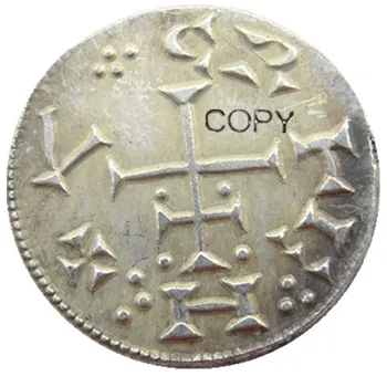 Jungtinė karalystė(03), Jungtinė Karalystė 895-915 Anglo-Saksų Cnut 1Penny Sidabro Padengtą Kopijuoti Monetos