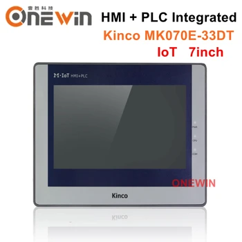 Kinco Di MK070E-33DT HMI PLC Visus Į Vieną 7 colių Jutiklinis Ekranas, Programuojamas Valdiklis, Integruotas Skydelis Nuotolinio Paramos