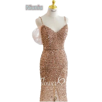 Klasikinės Pilka Naujausią Aukštos Kokybės Afrikos Granulių Vamzdis Audinio, Siuvinėjimo Heavior Puošnios Nėrinių Vestuvių Suknelė NN525-K