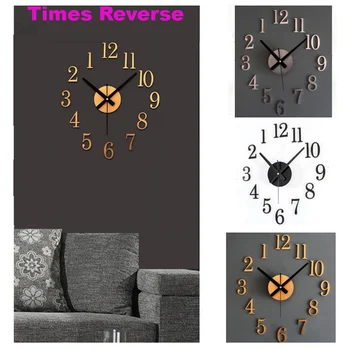 Laikas Moliuskui Laikrodžiai Klasikinis Akrilo Tekstūros Derliaus Didelis Sieninis Laikrodis 