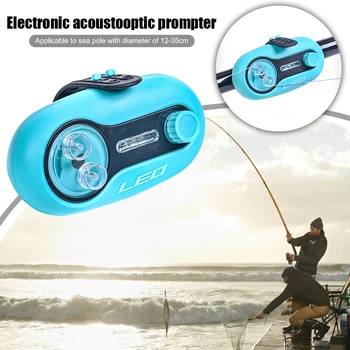 LED Elektroniniai meškere Patarimas Įrašą Bell Karpių Žvejybos Sukandimas Signalizacija, Žvejybos Reikmenys Spręsti Žuvų, Signalizacija Lauko