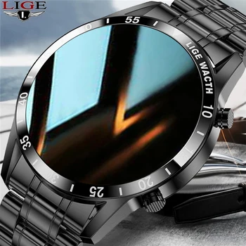 LIGE 2021 Naujas Vyrų Smart Watch 