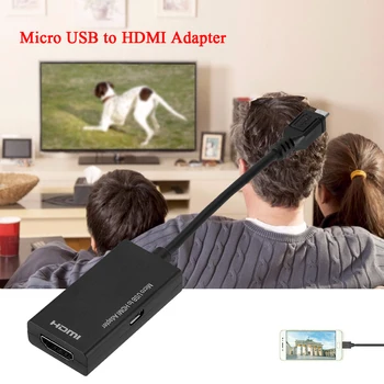 Micro USB 2.0 HDMI suderinamus Adapteris Keitiklis Samsung HTC LG 