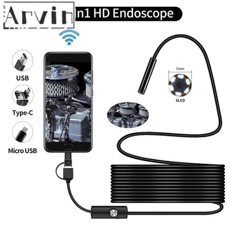 Micro USB Endoskopą Kamera, WIFI Borescope Tikrinimo Kamera, Vandeniui WIFI Mini Endoskopą Kamera, Skirta 